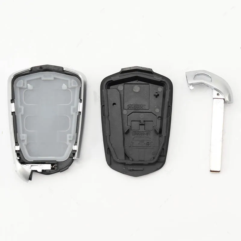 4/5 Buttons Replacement Remote Key Shell for Cadillac SRX XTS ATS XT4 XT5 CT6 CTS Key Fob Case With Blade Car Accessories key case car key shell key cover folding car key shell fob cover key fob replacement