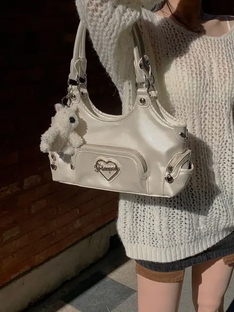 JIAERDI Fairycore Aesthetic Y2k Bag Women Hot Girls