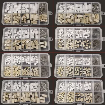 1 กล่อง JST XH 2.54/PH 2.0/SH 1.0/JST 1.25 ชายปลั๊กซ็อกเก็ตหญิง Terminal Pin Header Connector แนวนอน/แนวตั้ง 1