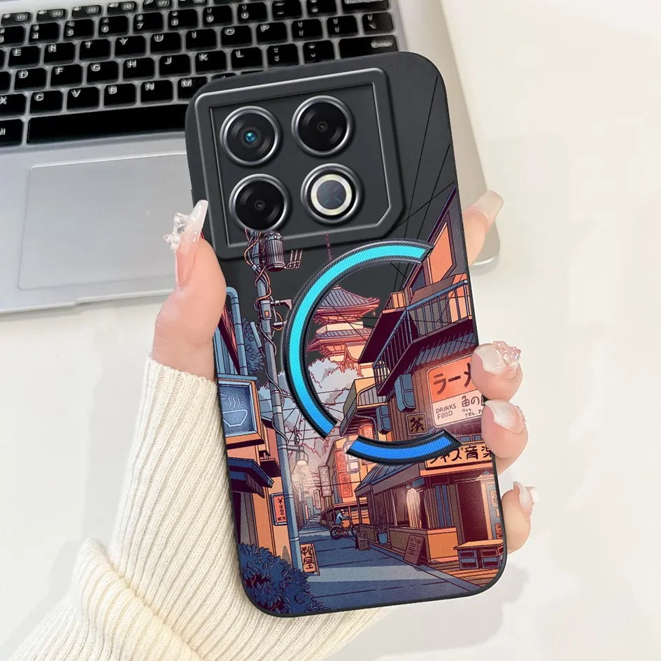 Shockproof Fashion Pattern Soft Silicone Matte Phone Case