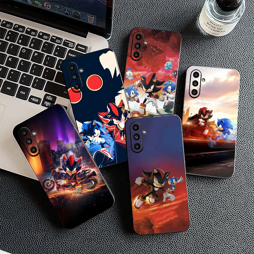 Sonic & Shadow Hedgehog Soft Phone Cover Case