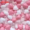 Soft Plastic Ball Pit Toys for Children Eco-friendly Ball Pool Ocean Wave Outdoor Play Tent Ball Colorful Balls Heart Star 50pcs 1