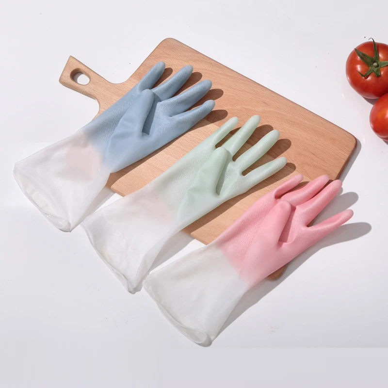 Waterproof Durable Nitrile Gloves Rubber Gloves Housework Cleaning
