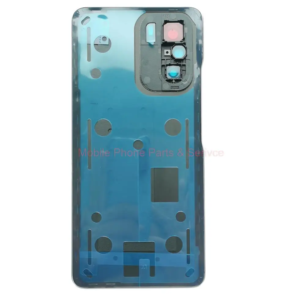 Phone Back Cover Phone Camera Lens Camera Lens Cover Glass Battery Cover Glass Phone Back Cover Xiaomi Poco F3 Back Cover Chassis Case Rear Battery Housing Door + Camera Lens Glass Repair Parts