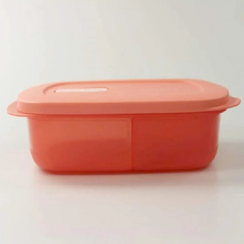 Tupperware ciotola riscaldante a microonde, contenitore per il trasporto di  alimenti, contenitore per alimenti arancione a 3 scomparti - AliExpress