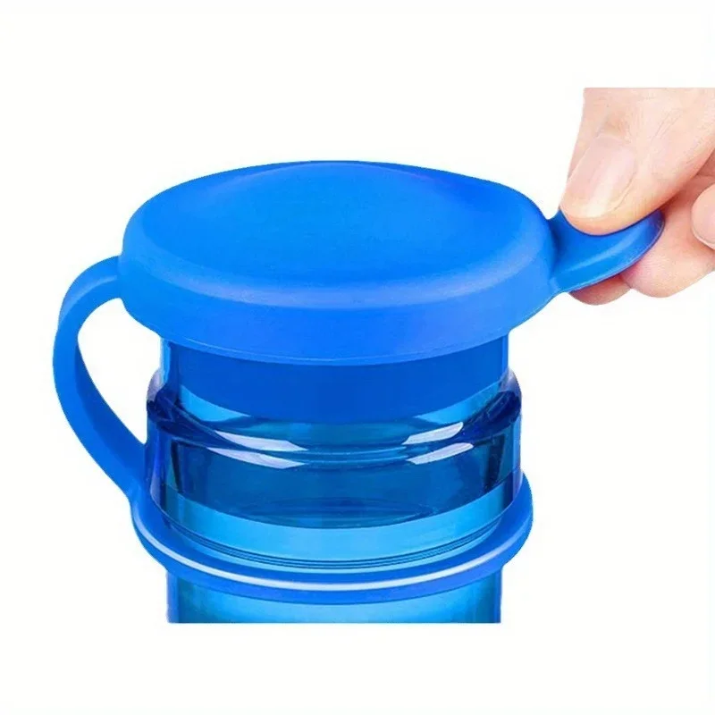 5pcs Universal mineral water bucket lid silicone seal lid single buy round Pure bucket Smart reusable