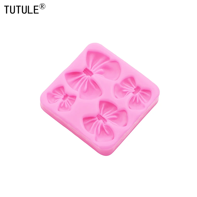 Butterfly knot flip candy chocolate silicone mold diy Large Small Butterfly cake decorating accessories clay drip silicone molds silicone mold