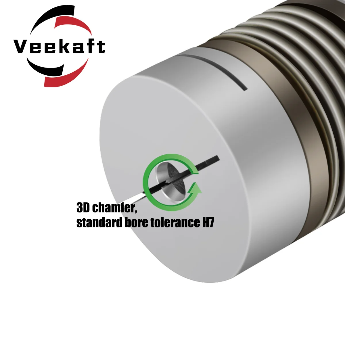 Corrugated coupling D20L32 3/4/5/6/6.35/8mm CNC Aluminium Alloy Stepper Motor Coupler Shaft Couplings 3D Printer