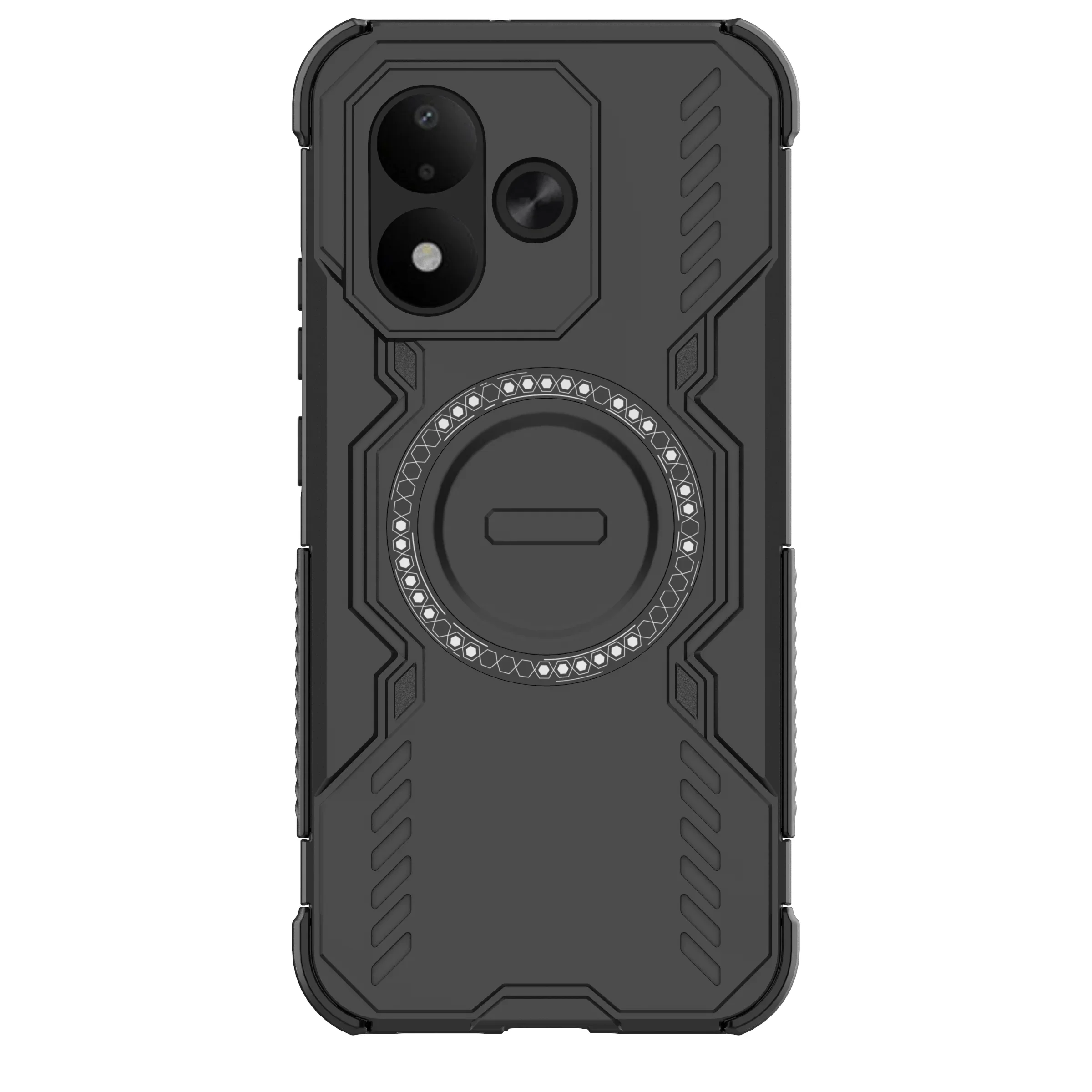 Luxurious Rugged Armor Magnetic Shockproof Phone Case