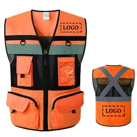 Custom Logo High Visibility Security Vest