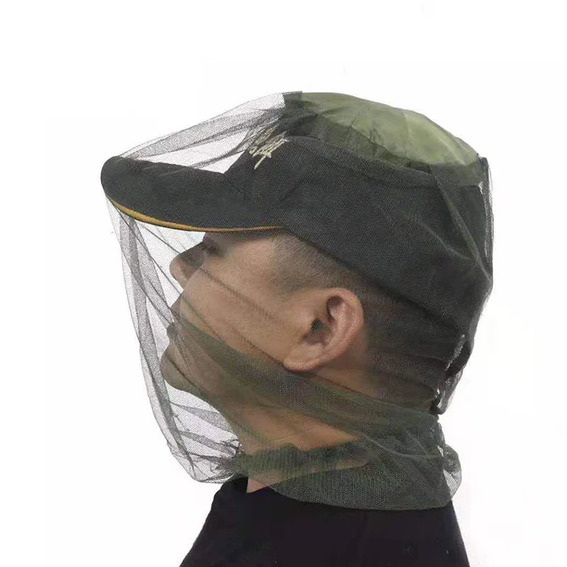 

Fishing Cap Outdoor Anti Mosquito Net Face Mask Protector Travel Camping Mesh for Men Insect Repellent Lightweight Breathable