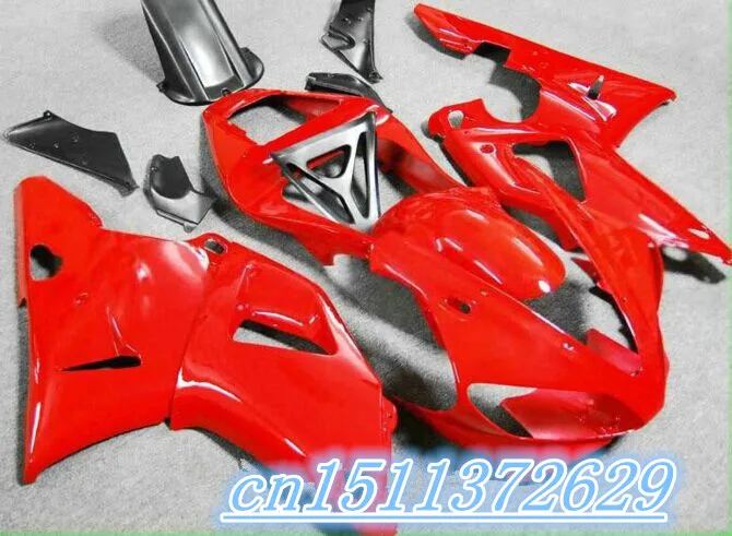 

Dor- Fairing for YZF R1 00-01 YZF-R1 2000-2001 YZF1000 1000 YZFR1 00 01 2000 2001 for red black