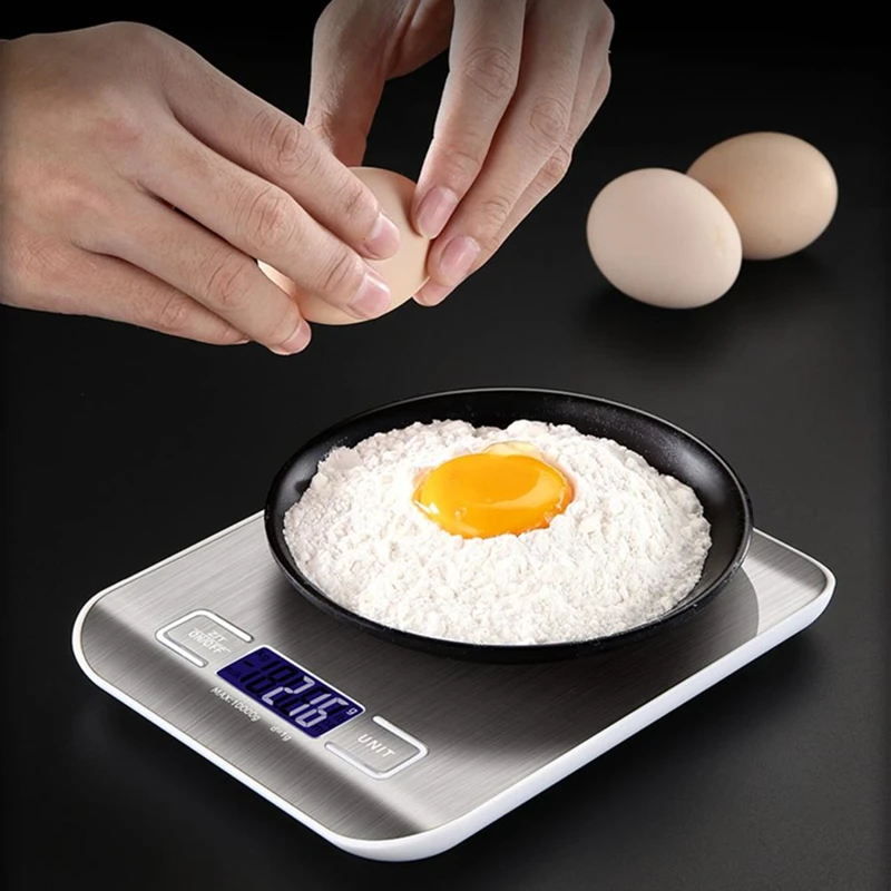Description Picture 4 of itemHousehold Kitchen Scale High-precision Electronic Pastry Baking Scale Small Food Baking Scale 10kg/1g Accurate Weighing Tools