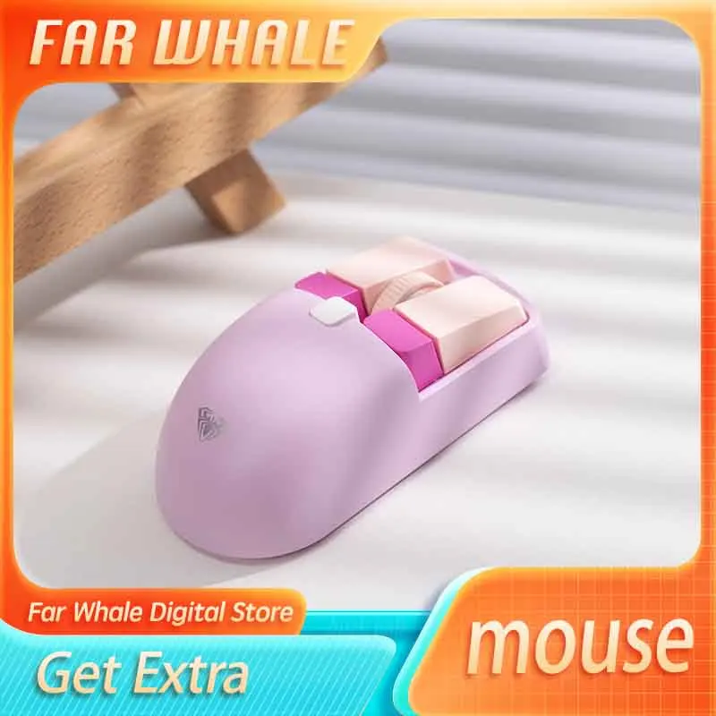 

Беспроводная эргономичная мини-мышь, 2,4 ГГц, 4000dpi