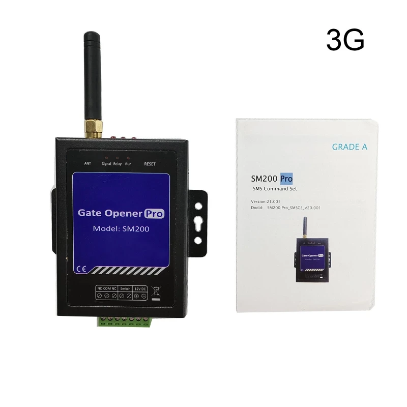 

GSM реле открывания ворот, пульт дистанционного управления, контроллер доступа к двери 3G 2G