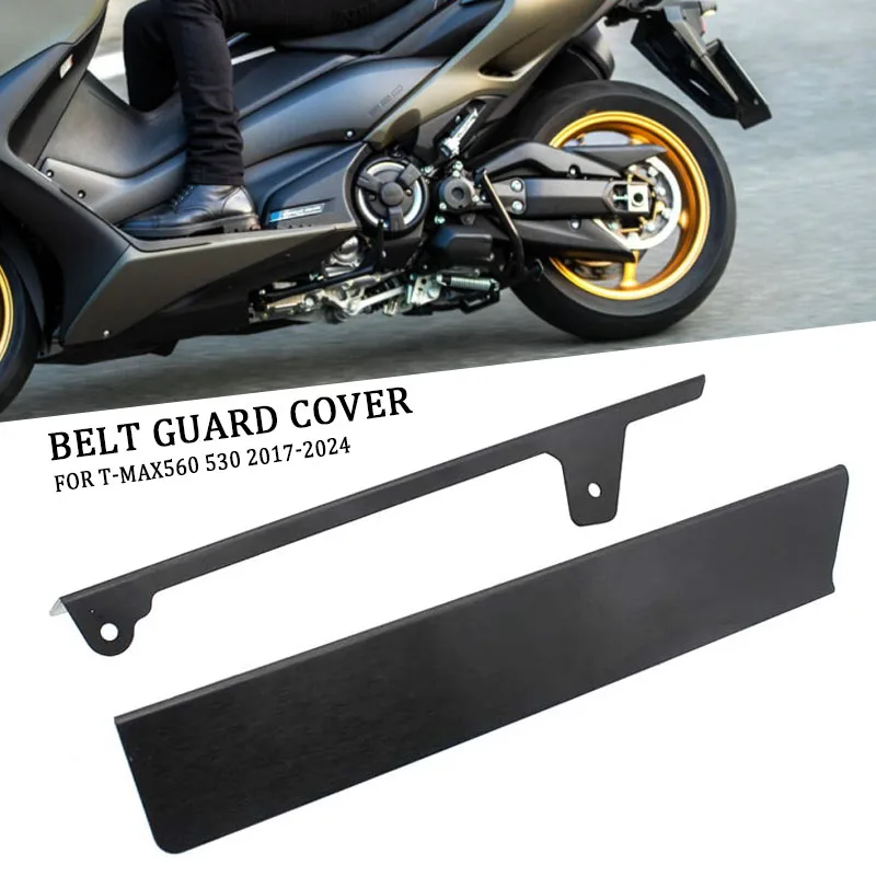 

For Yamaha T-MAX560 TMAX560 Tmax530 tmax 560 530 2017-2024 2023 Motorcycle Belt Guard Cover Protector Chain Decorative Guard