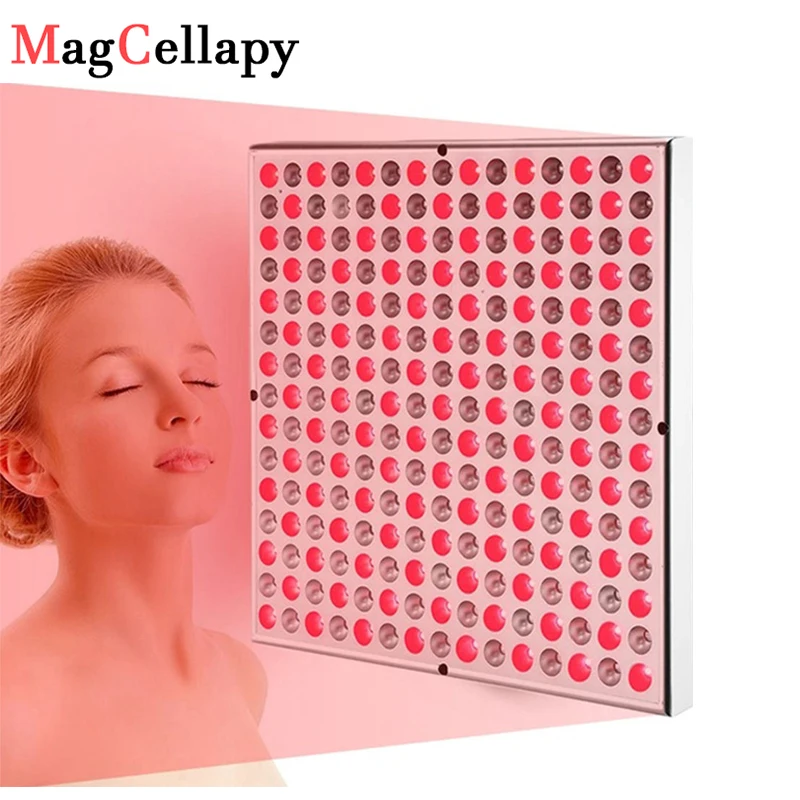 45W Infrared Panel Light LED Square Red Light Treatment Board 660nm 850nm for Relieving Muscle Soreness and Resisting Fatigue