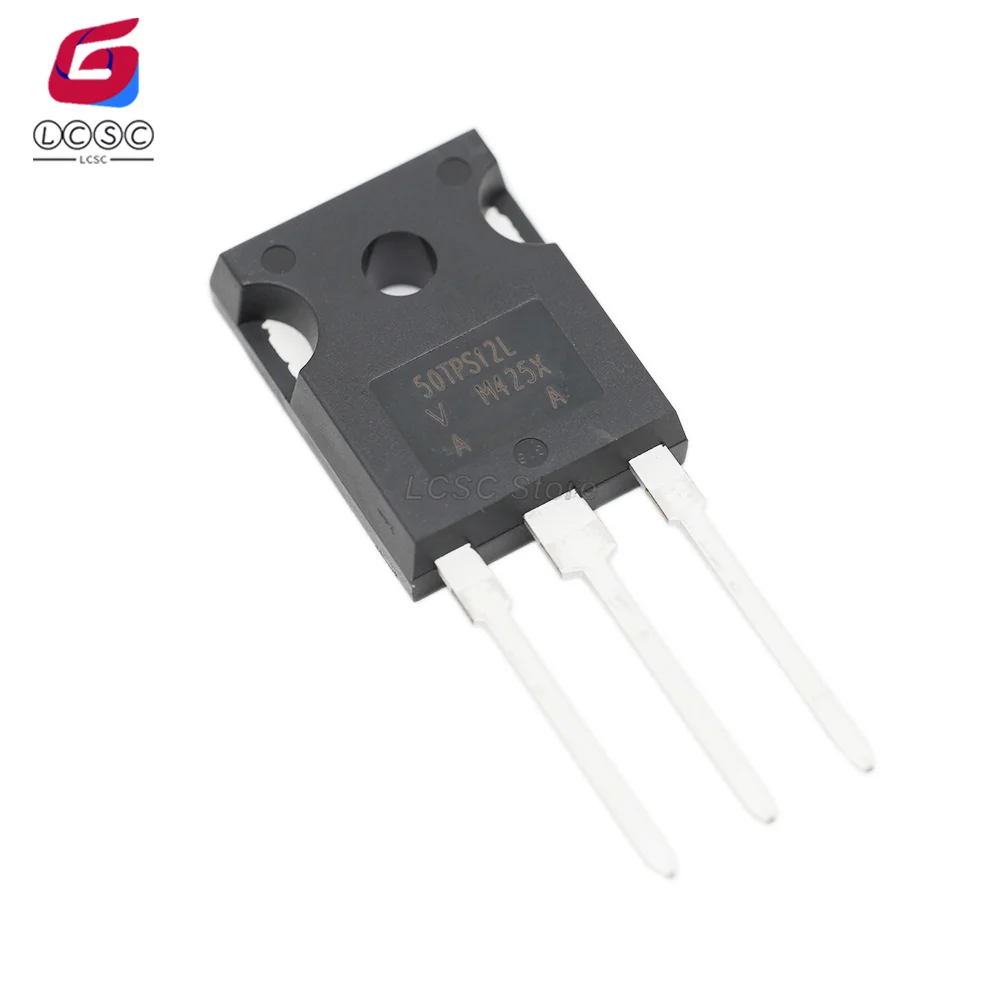 5 개/몫 기존 50TPS12L 사이리스터 고전압 위상 제어 SCR 50A 1.2KV Triac VS-50TPS12L-M3 TO-247