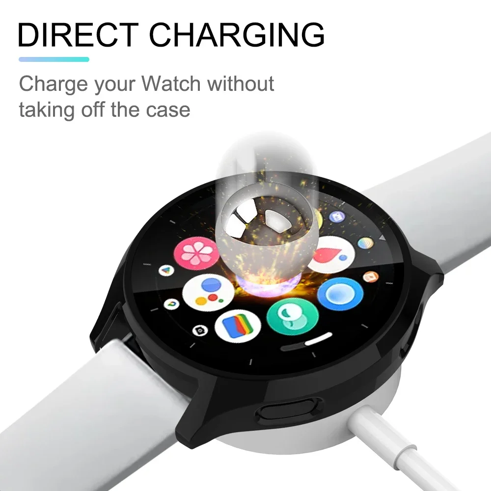 PC Case+Glass for Xiaomi Watch 2 Smart Watch Screen Protector watch screen protector case watch accessories watch screen protector watch case watch protective case watch cover watch protective cover bumper protective case All-around Bumper Protective Shell For XiaoMi Watch2 Accessories