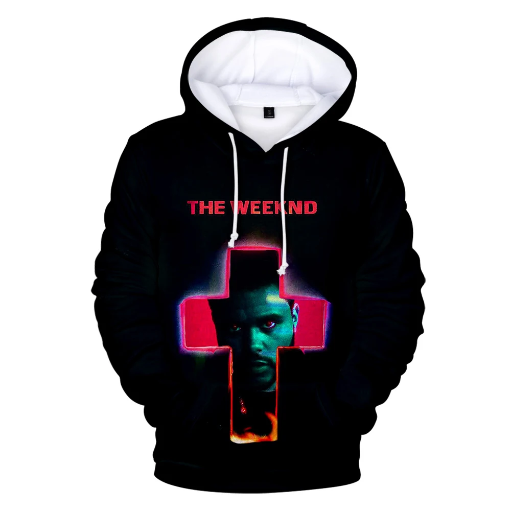 3 to 14 years kids Print Creative The Weeknd 3D Hoodies boy/girls Sweatshirts Hip Hop The Weeknd Hoodie Autumn 1