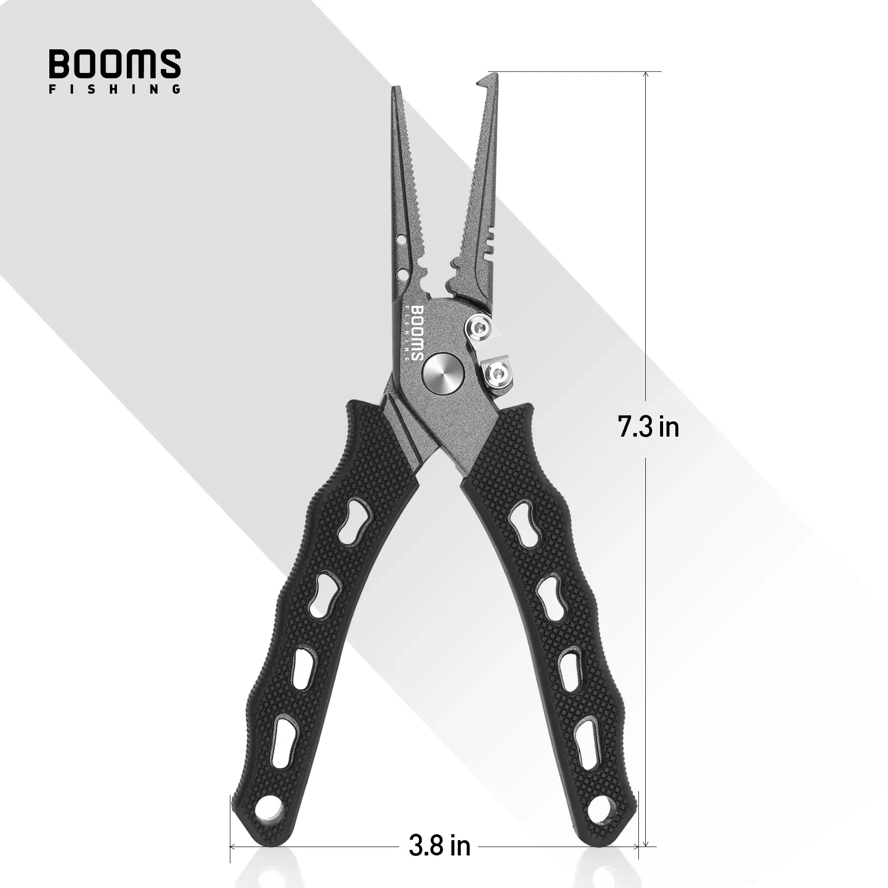 Booms Fishing F07 Fishing Pliers Stainless Steel Braid Line Scissors Wire  Cutter Hook Remover Multifunctional Fishing Gear Tools - AliExpress