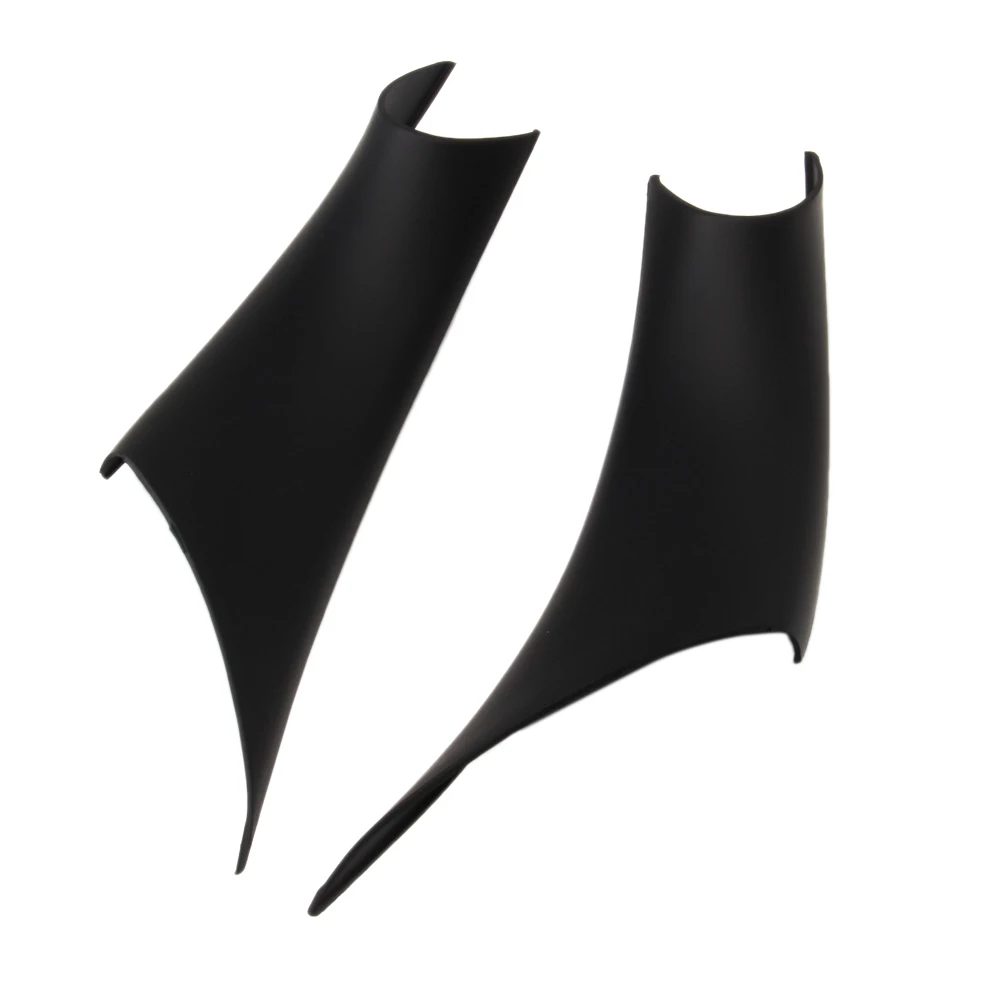 

2Pcs ABS Interior Door Handle Pull Protective Cover for -BMW 3 4 Series 3 Series GT F30 F35 2013-2019 Black