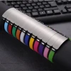 10pcs Stainless Steel Plate Blank To Record Silicone Bracelets Metal Plate Blank For Engrave Silicone Bracelet Mirror Polished 1