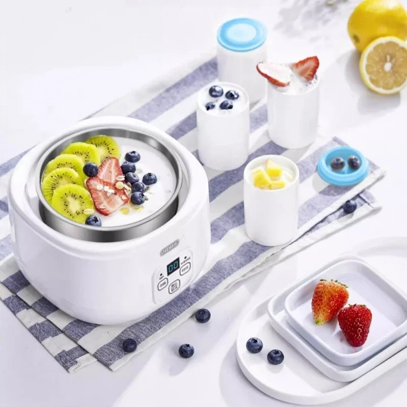 220V Yoghurt Machine Home Small Homemade Rice Wine Brewing Enzyme Fermentation Bacteria Natto Machine Divided Into Cups 2