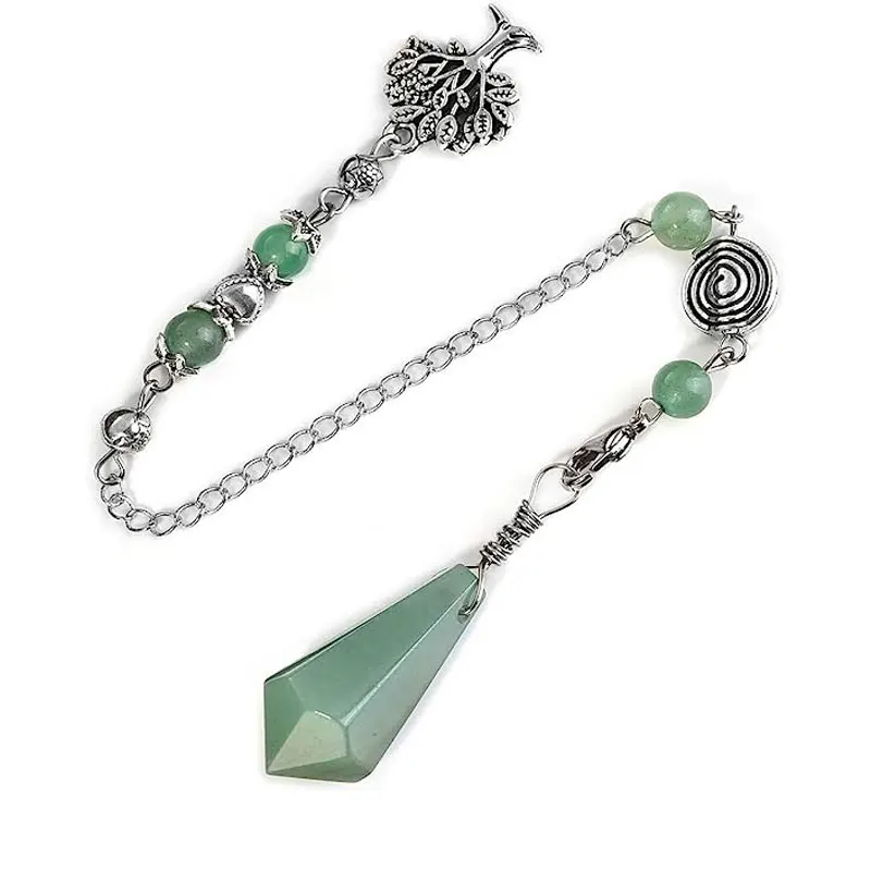 Natural Stone Dowsing Pendulum 1