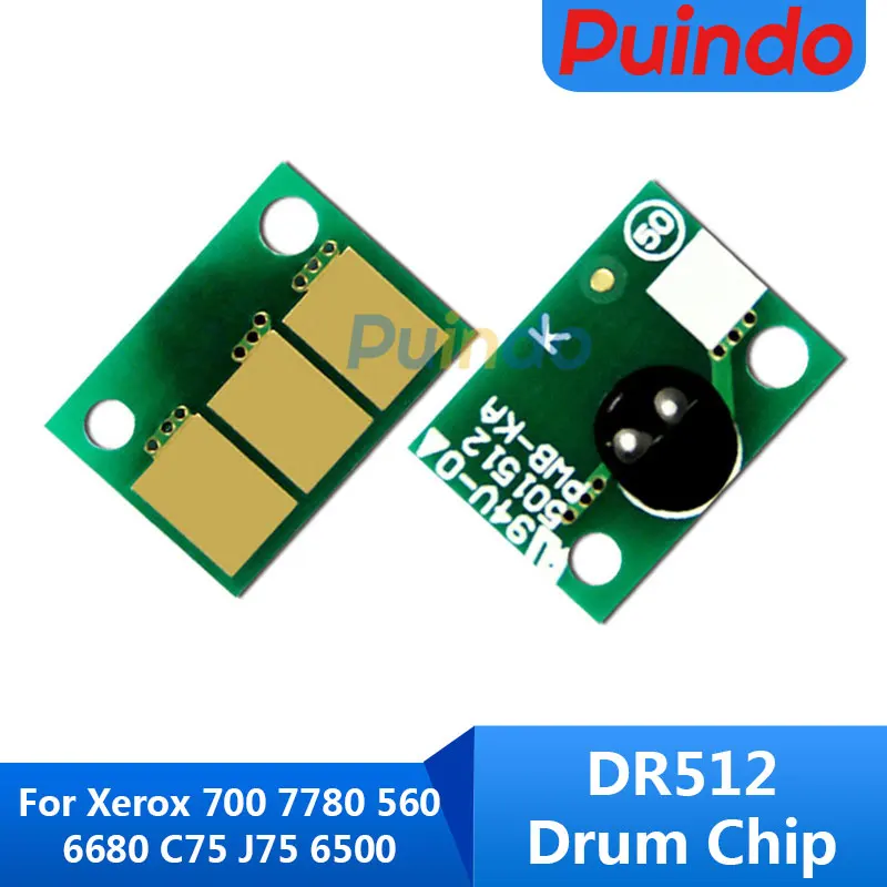 

20Pcs DR-512 Drum Chip for Konica Minolta Bizhub C224 C364 C284 C454 C554 C224e C284e C454e C258 C308 Drum Unit Reset Chip