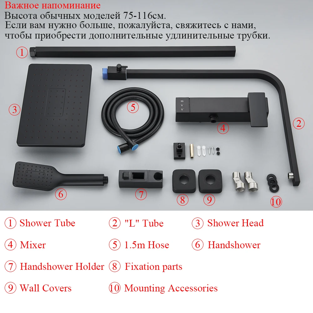 Bathroom Faucet Bathroom Shower Faucet Set Bathroom Shower Faucet Set Wall Mount Rainfall Shower Head With Handheld Sprayer Bathtub Tap Mixer 3/2/1 Function System