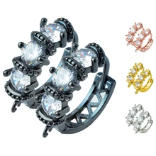 

Zircon 2 Pairs 1.9*1.8CM Accessories Buckle Ear Hooks For Jewelry Bracelet Making DIY Jewelry Discovery Bracelet Necklace Wholes