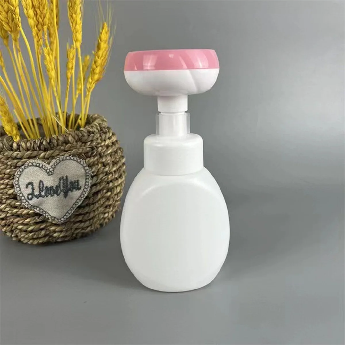 꽃 폼 손 소독제 병, 무스 폼 프레스 펌프 헤드, 어린이 손 소독제 폼 병, 300ml