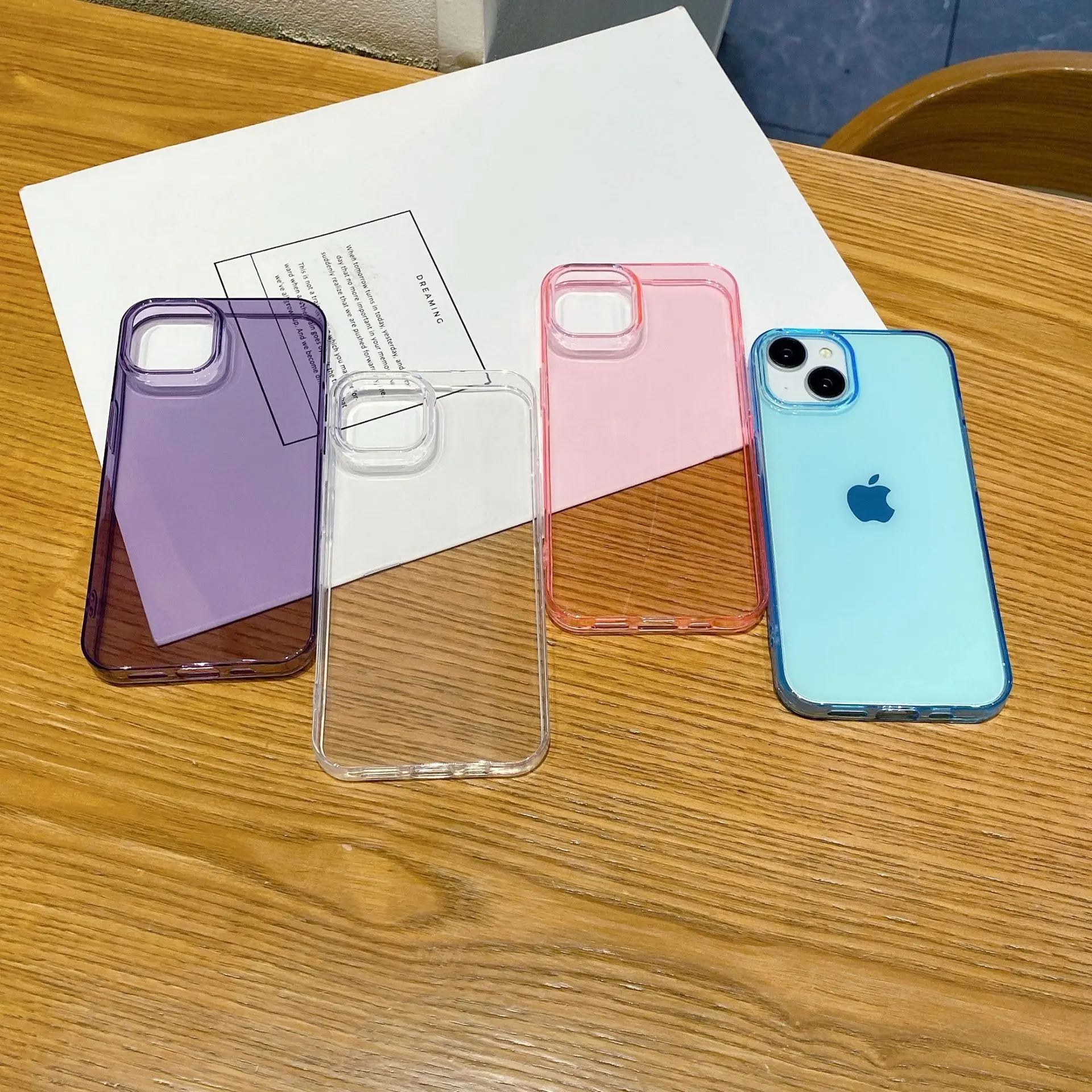 Ultra-Clear Soft Thin Shockproof Phone Case Cover