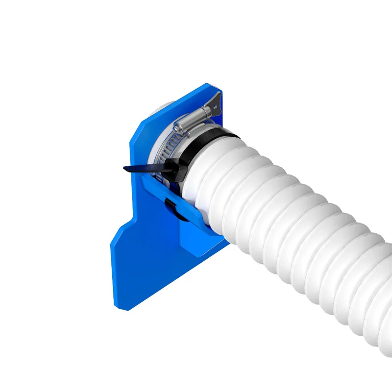 pool pipe holder Swimming Pool Pipe Holder Mount Supports Pipes 30-38mm for Intex Bestway Ground Hose Outlet