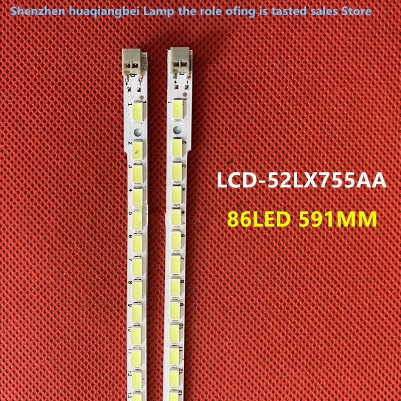 Для светодиодной ленты с подсветкой для Φ 52NX255A 52LX640A 52LX545A LCD-52LX255A R86-NNS-REV0 86LED 591 мм