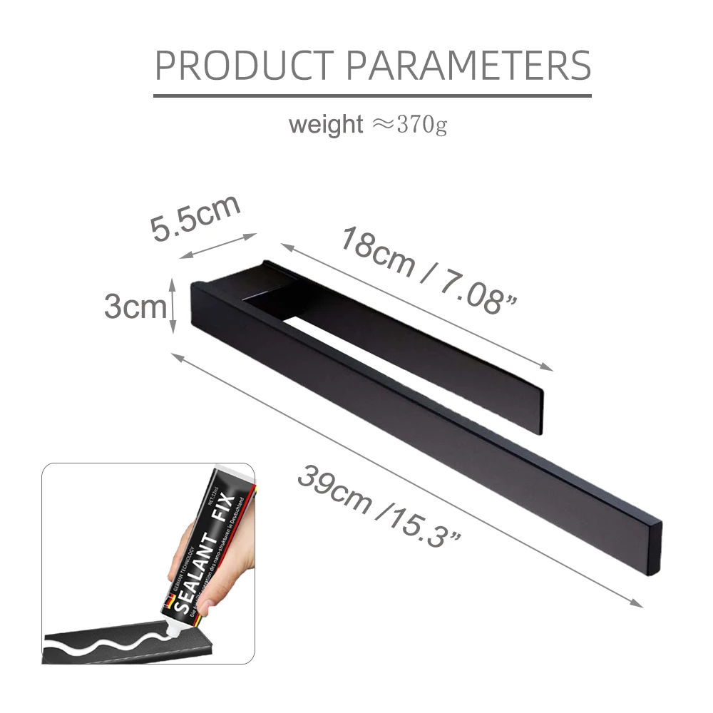 Bathroom Cabinet Shelf Metal No Drill Vanity Furniture Towel Rack Sticking Organizer and Storage Cabinet Side Cloth Hook Holder 5