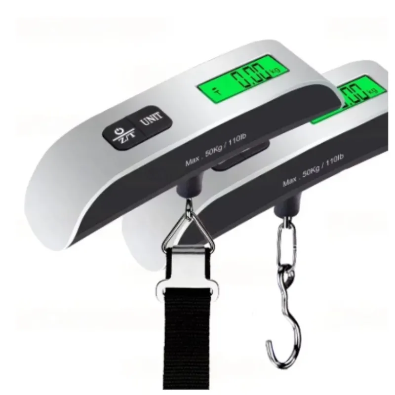 Compact Digital Travel Luggage Scale with Non-Slip Grip