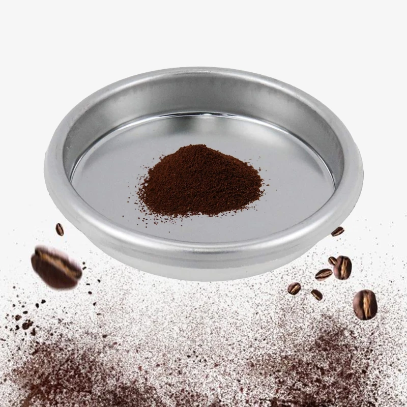 D0AD 51mm/58mm Coffee Blind Filter Basket Stainless Steel Non Pressurized Filter Cups