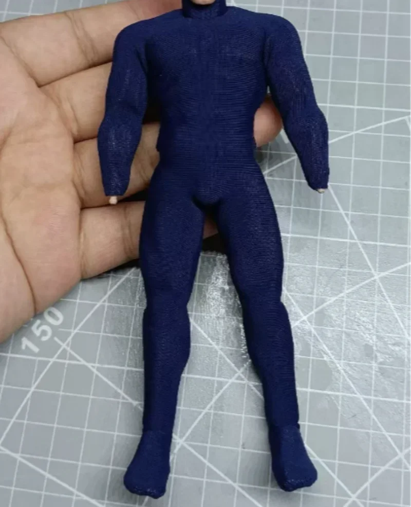 1/12 Scale Navy Blue Jumpsuit Model for 6'' gwtoys