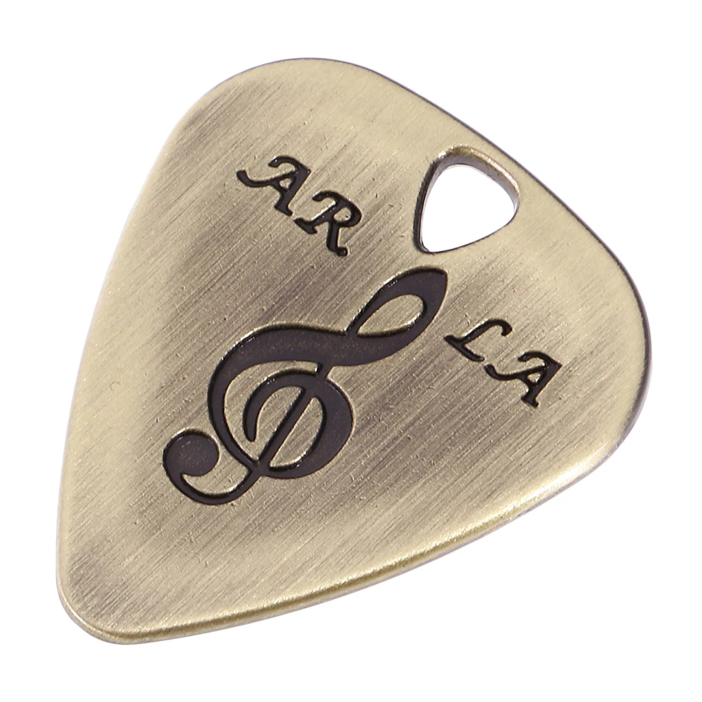 Professional Zinc Alloy Pick Plectrum for Acoustic Electric Guitar Learner Musical Stringed Instruments Parts Accessories