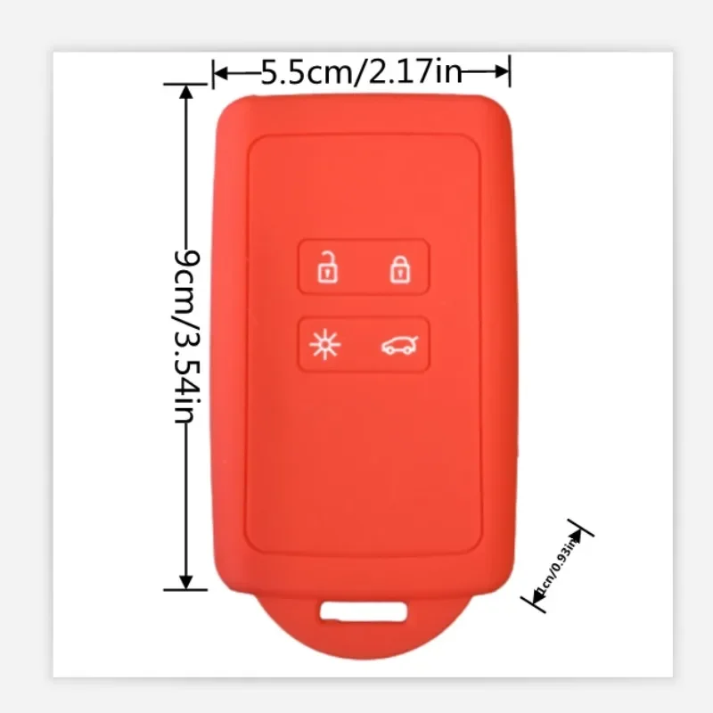 Silicone Car Key Case Cover For Renault Koleos Kadjar Arkana for Samsung QM5 Megane 4 Card Smart Keys Shell Set Accessories key case cover key case car key shell