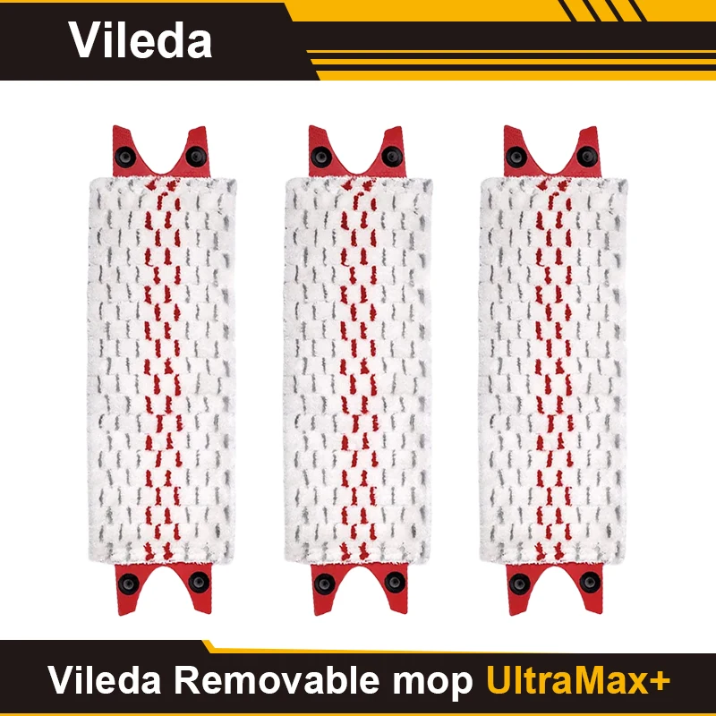 

For Vileda UltraMax High Quality Mop Replacement Pads Microfibre Floor Cloth Quick Drying Machine Washabl Reusable