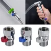 Shower Head Quick Switch Alloy Hot And Cold Water Inlet Valve Bathroom Water Heater Stop Valve Switch With Water Stop Regulator 1
