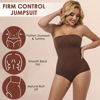 Women's Strapless Jumpsuit Shapewear New Sexy Briefs Bodysuit Butt Lifter Compression Waist Trainer Push Up Backless Shaper - Image 5
