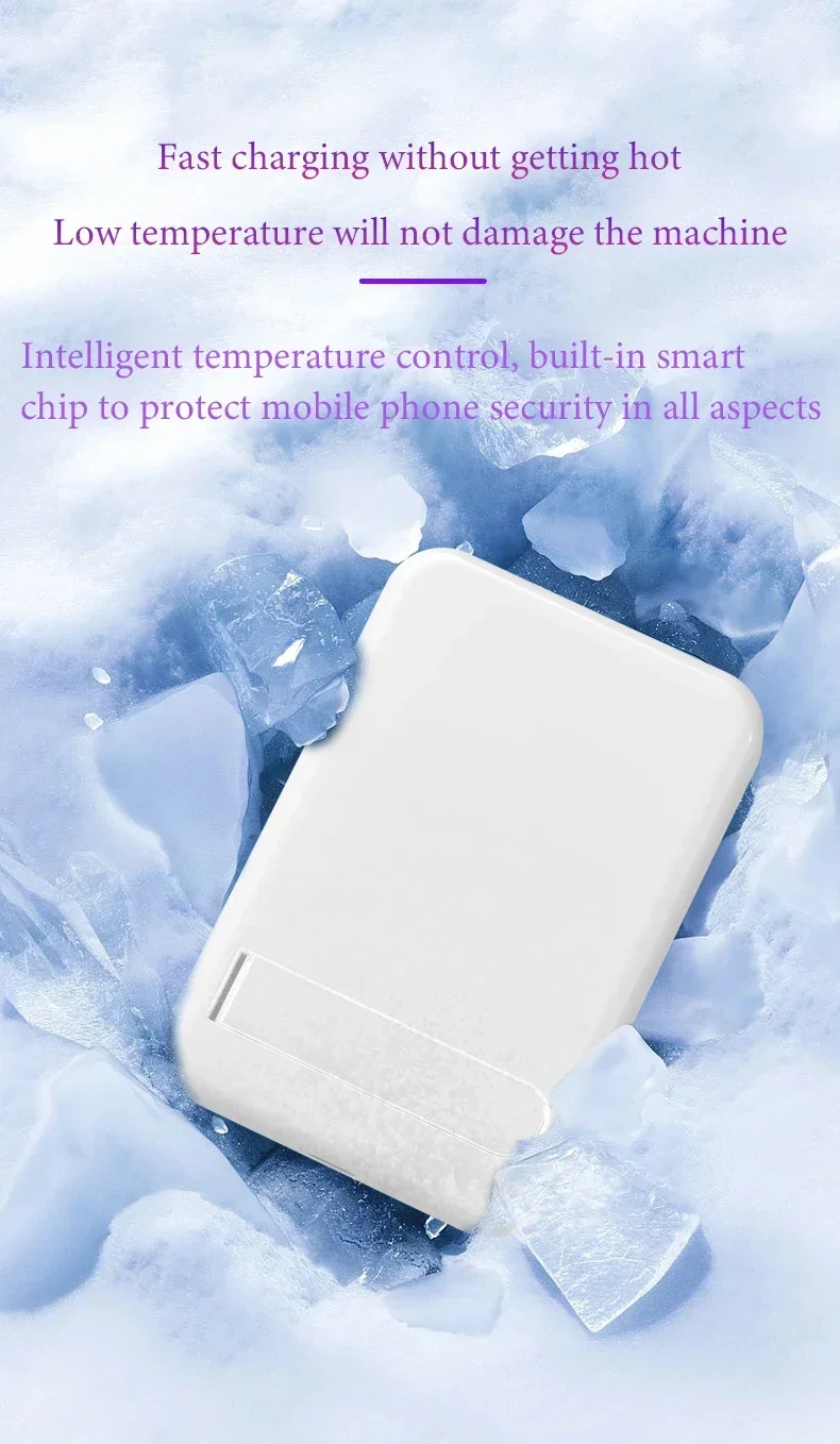 New Magnetic Power Bank External Auxiliary Spare Battery for IPhone 12 13 14 15 Portable Wireless Charger with Bracket Powerbank 6 S8203731b471d4c21841a7fad405e7dbab