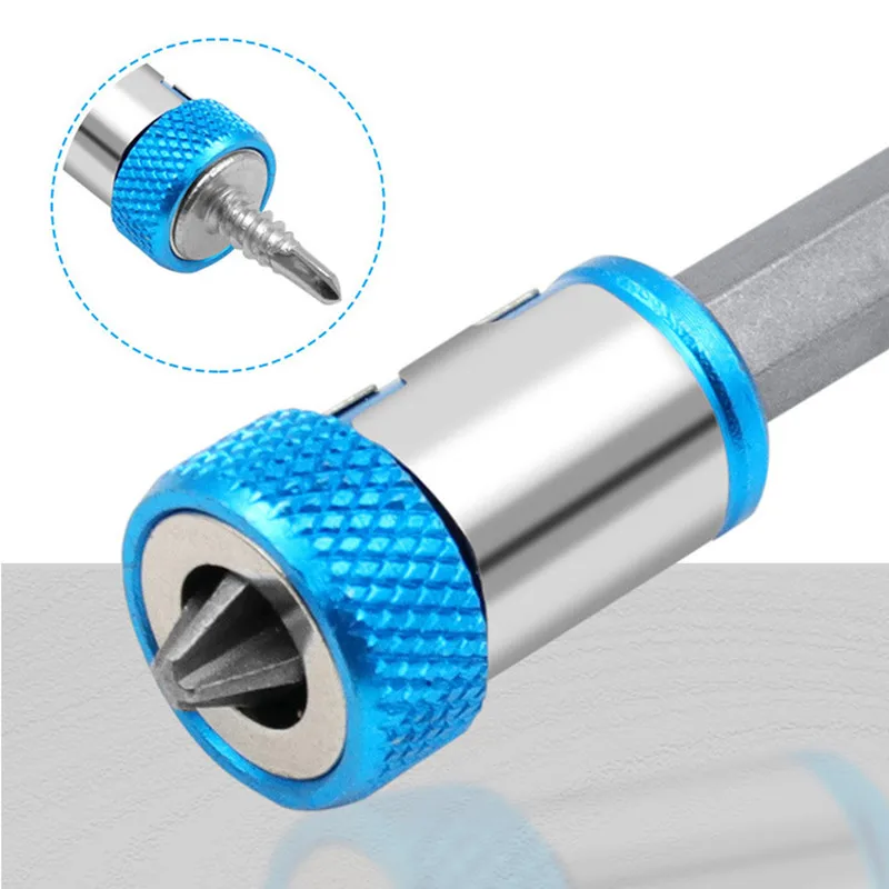 Universal Magnetic Ring Alloy Screwdriver Bit with Anti-Corrosion and Strong Magnetizer