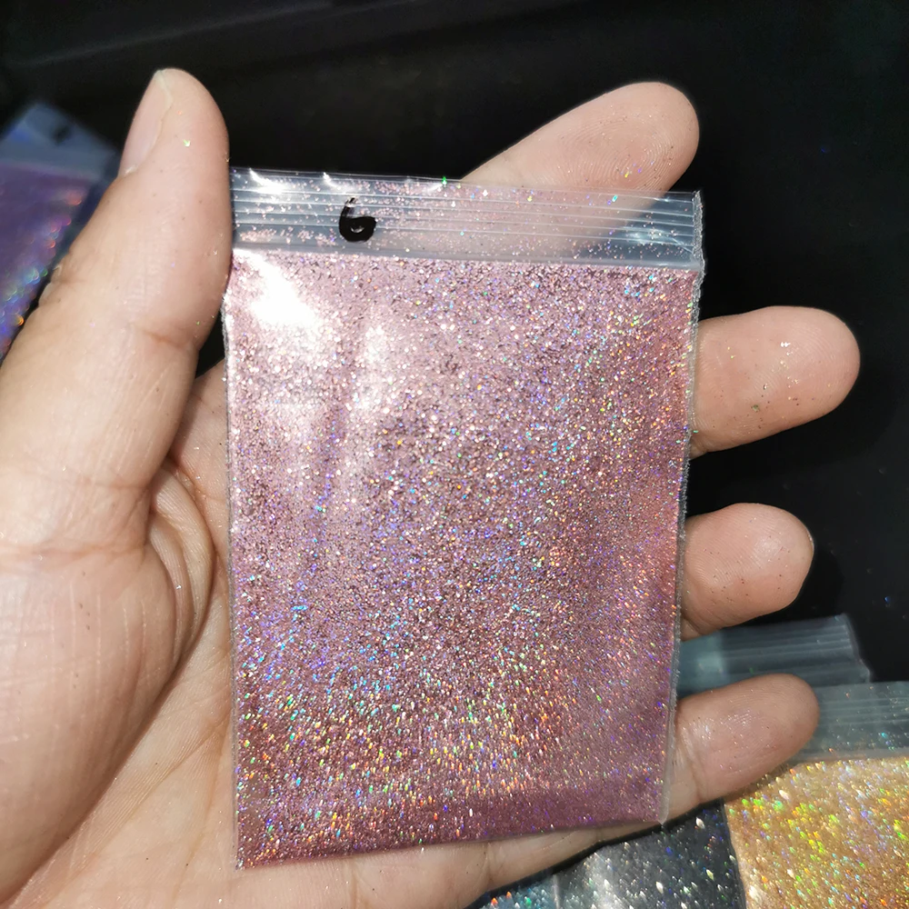 Laser Nail Powder Pigment 5g/Bag Gradient Nails Art Glitter Powder Holographic Laser Nail Glitter UV Polish Decoration nail powder nail pigment nail glitter nail decoration nail decorations