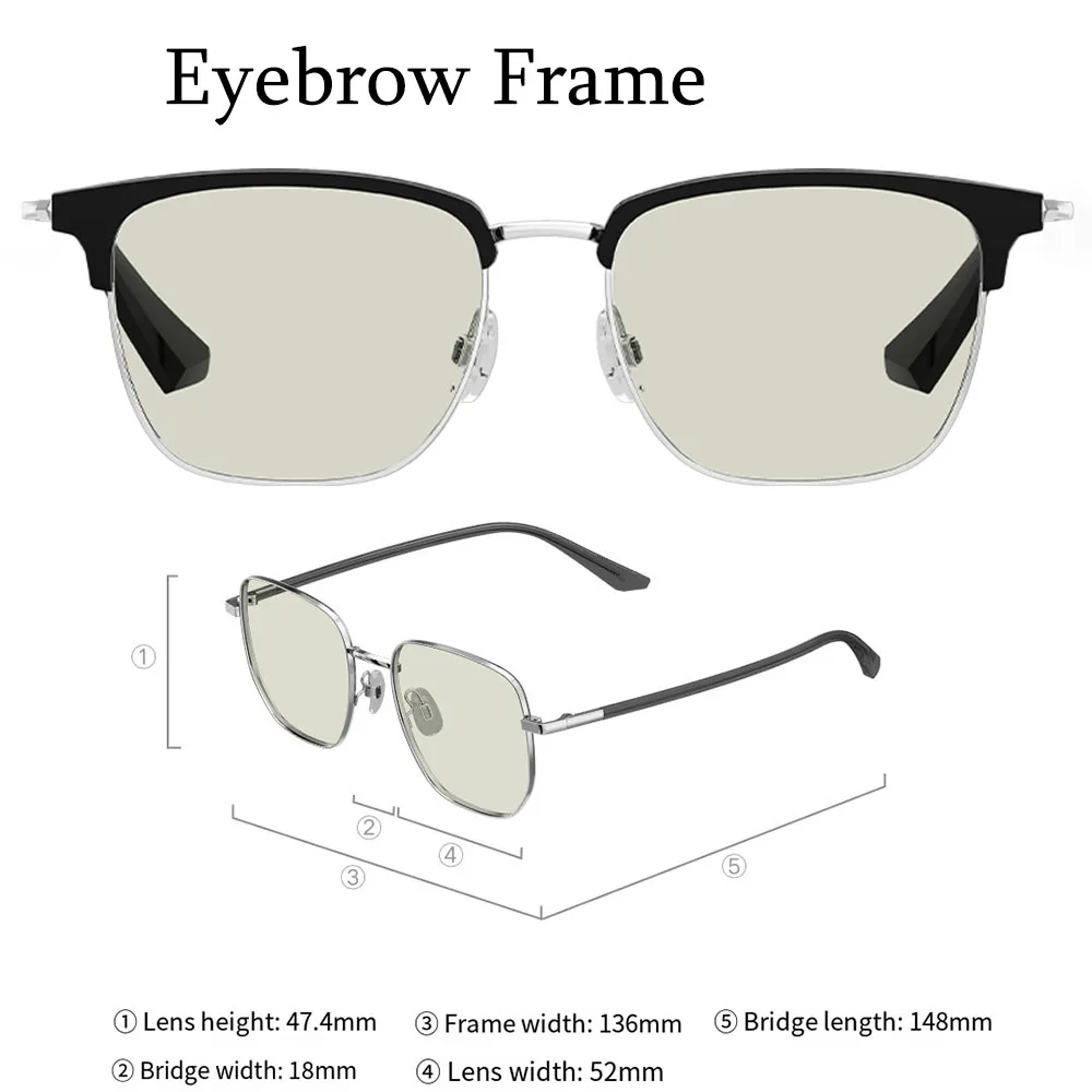 Eyebrow frame