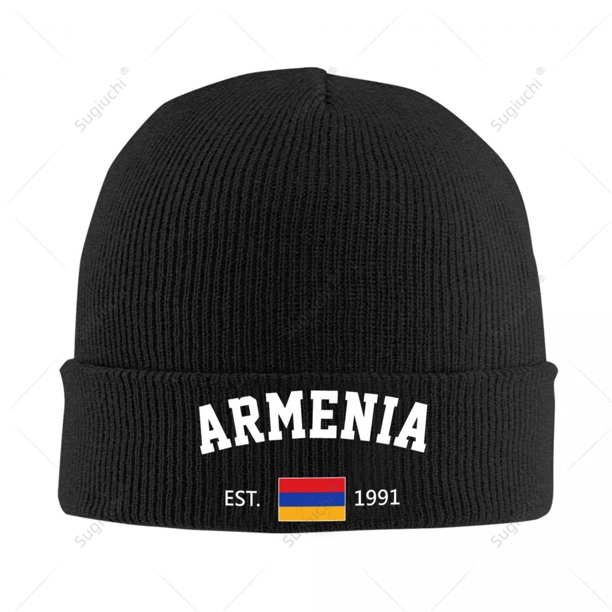 

Knitted Hat Unisex Armenia EST.1991 Independence Day For Men Women Boys Winter Autumn Beanie Cap Warm Bonnet